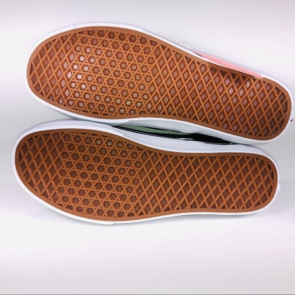 VANS Classic Slip On Canvas Black & White Sneakers - Picture 8 of 9